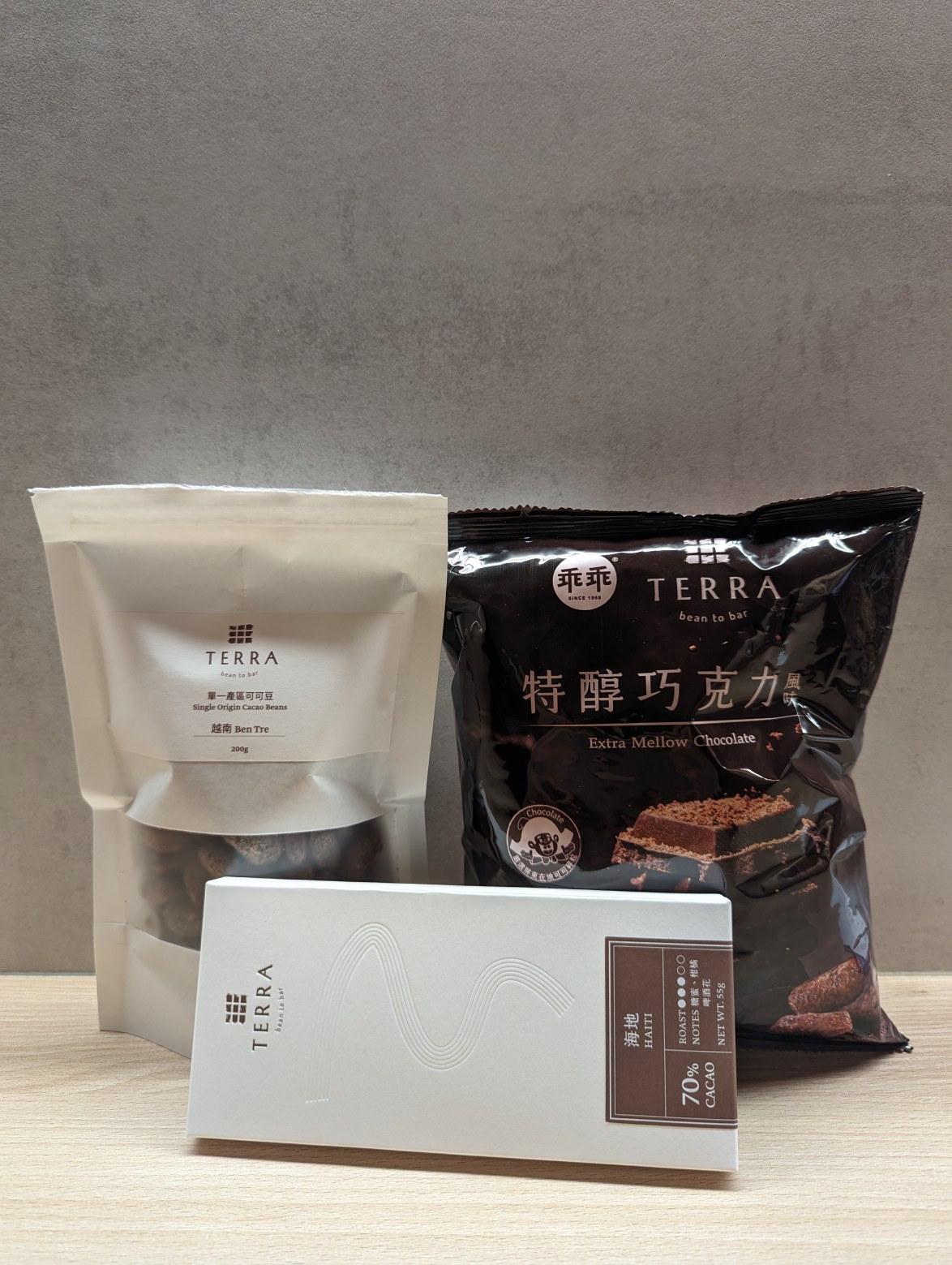 Terra Bean to Bar Selection