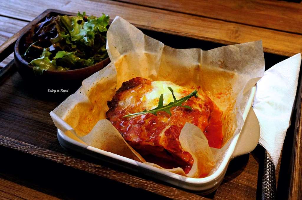 TERRA by the Sea caponata lasagna with minced pork